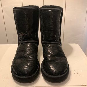 UGG Australia short sequined boots
